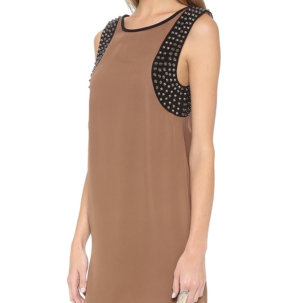 Haute Hippie Studded Shift Dress